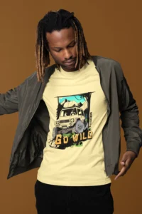 Go Wild Vintage Van Graphic T-Shirt