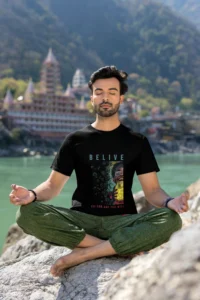 BELIEVE Inspirational Graphic T-Shirt